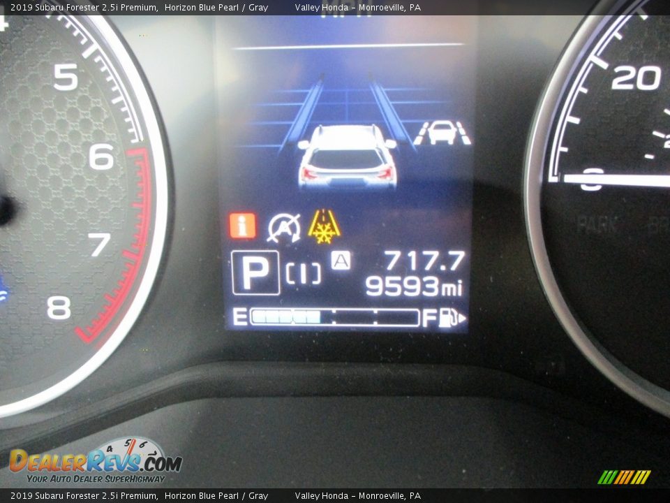2019 Subaru Forester 2.5i Premium Horizon Blue Pearl / Gray Photo #20