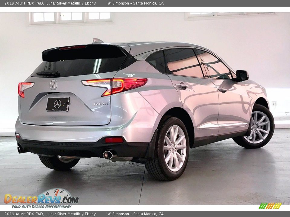 2019 Acura RDX FWD Lunar Silver Metallic / Ebony Photo #13