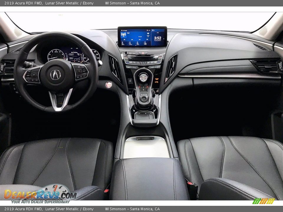 2019 Acura RDX FWD Lunar Silver Metallic / Ebony Photo #15