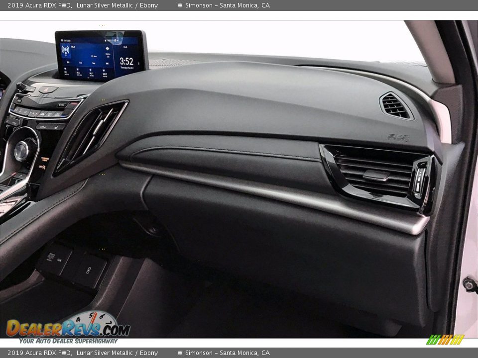 2019 Acura RDX FWD Lunar Silver Metallic / Ebony Photo #16