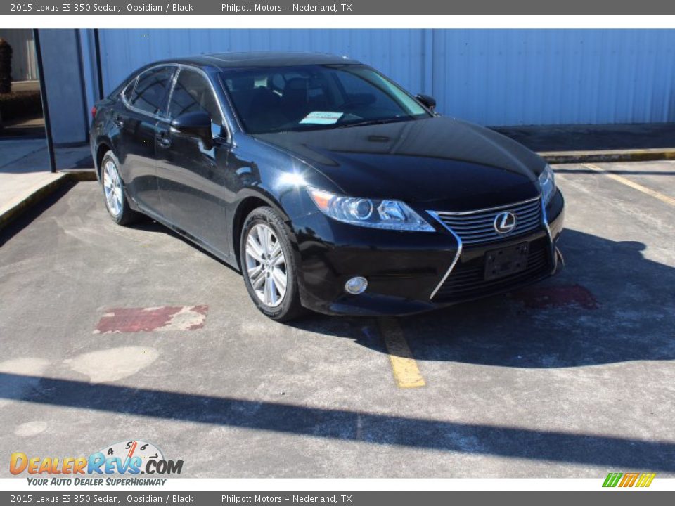 2015 Lexus ES 350 Sedan Obsidian / Black Photo #2