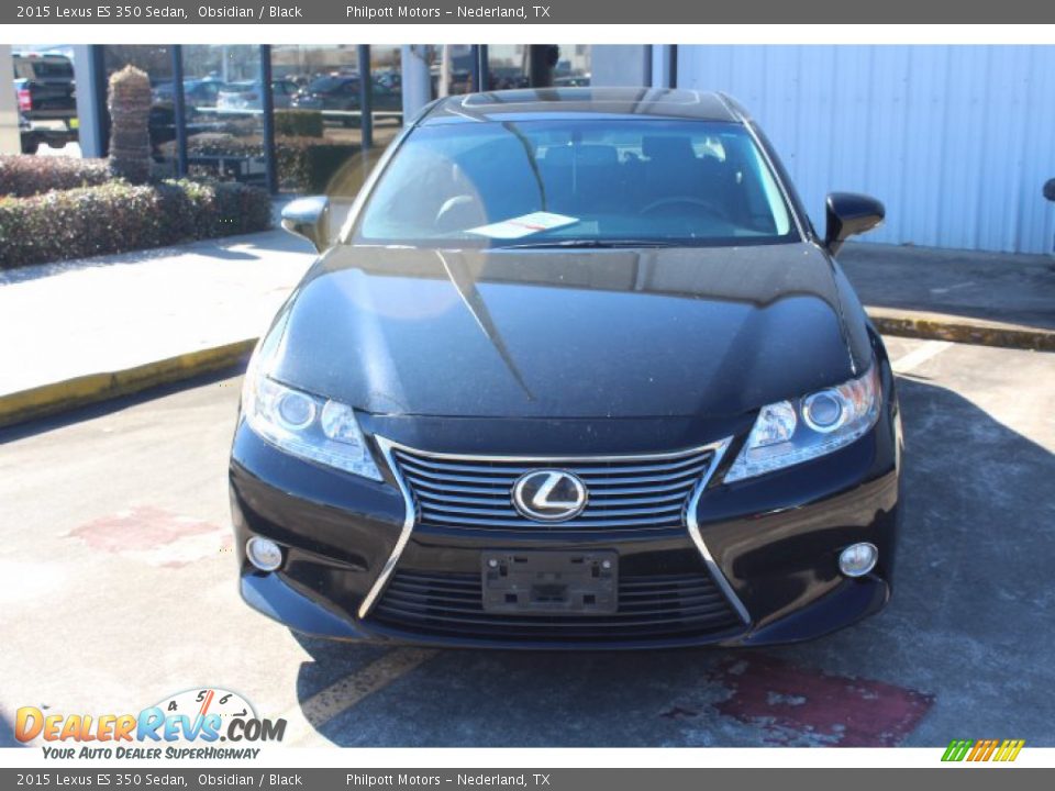 2015 Lexus ES 350 Sedan Obsidian / Black Photo #3