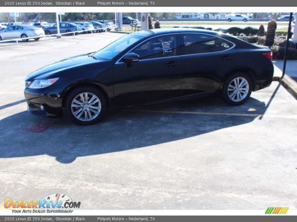 2015 Lexus ES 350 Sedan Obsidian / Black Photo #5