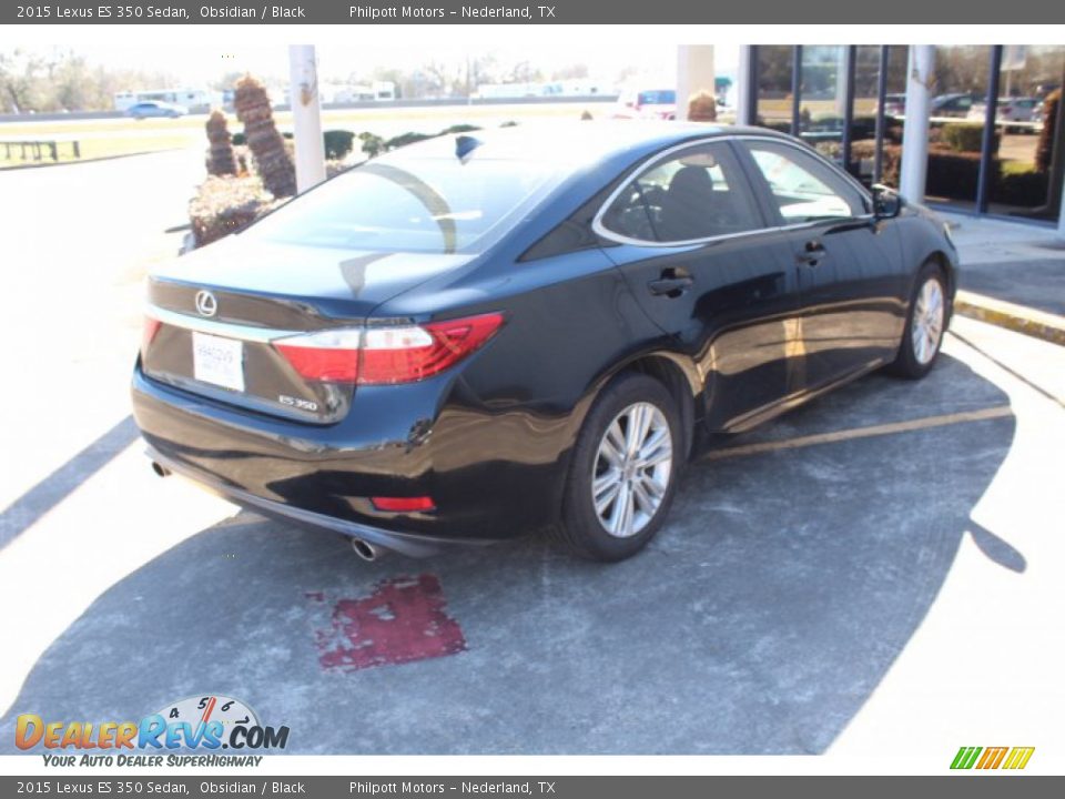 2015 Lexus ES 350 Sedan Obsidian / Black Photo #8