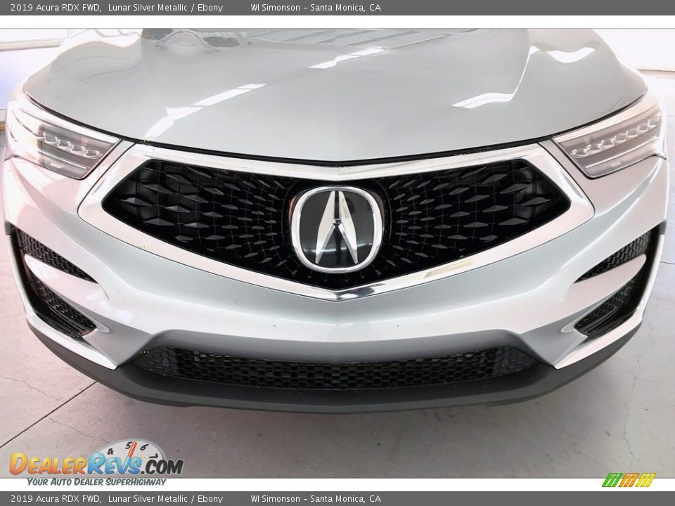 2019 Acura RDX FWD Lunar Silver Metallic / Ebony Photo #30