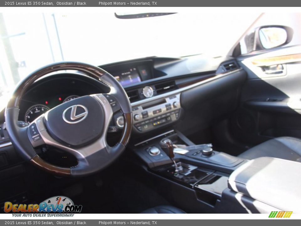 2015 Lexus ES 350 Sedan Obsidian / Black Photo #21