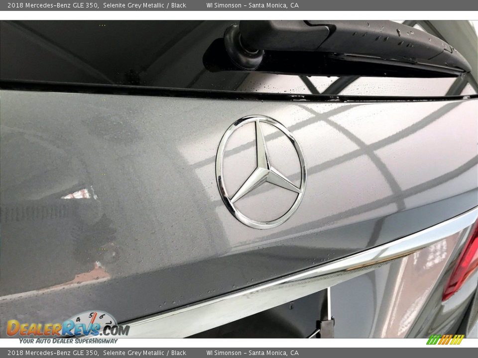 2018 Mercedes-Benz GLE 350 Selenite Grey Metallic / Black Photo #7