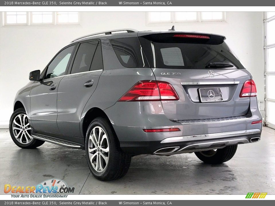 2018 Mercedes-Benz GLE 350 Selenite Grey Metallic / Black Photo #10