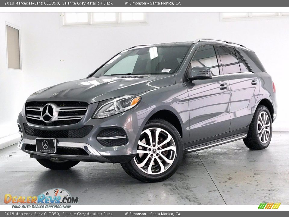 2018 Mercedes-Benz GLE 350 Selenite Grey Metallic / Black Photo #12