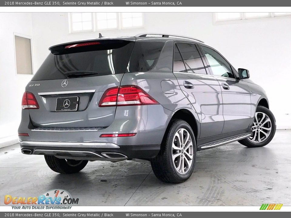 2018 Mercedes-Benz GLE 350 Selenite Grey Metallic / Black Photo #13