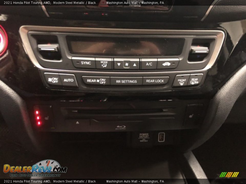 2021 Honda Pilot Touring AWD Modern Steel Metallic / Black Photo #18