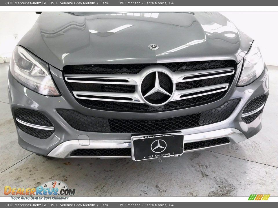 2018 Mercedes-Benz GLE 350 Selenite Grey Metallic / Black Photo #30