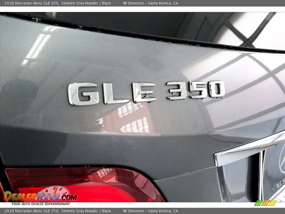 2018 Mercedes-Benz GLE 350 Selenite Grey Metallic / Black Photo #31