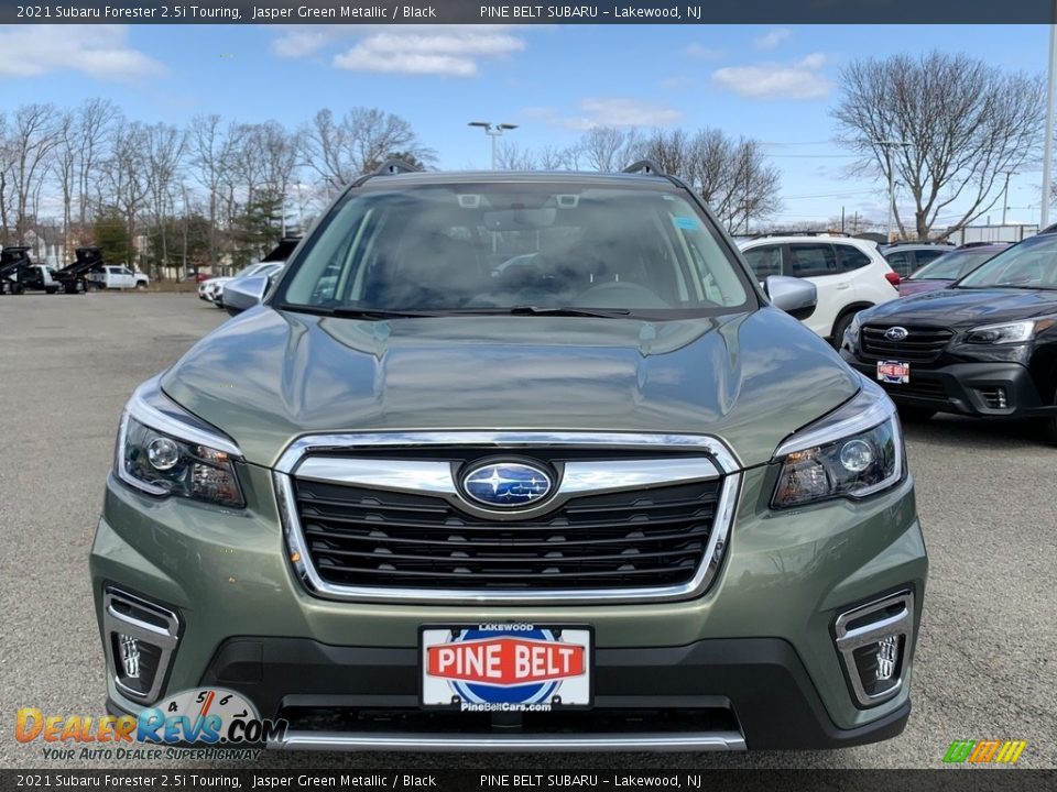 2021 Subaru Forester 2.5i Touring Jasper Green Metallic / Black Photo #3