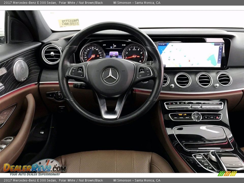 Dashboard of 2017 Mercedes-Benz E 300 Sedan Photo #4