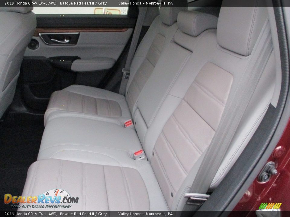 2019 Honda CR-V EX-L AWD Basque Red Pearl II / Gray Photo #13