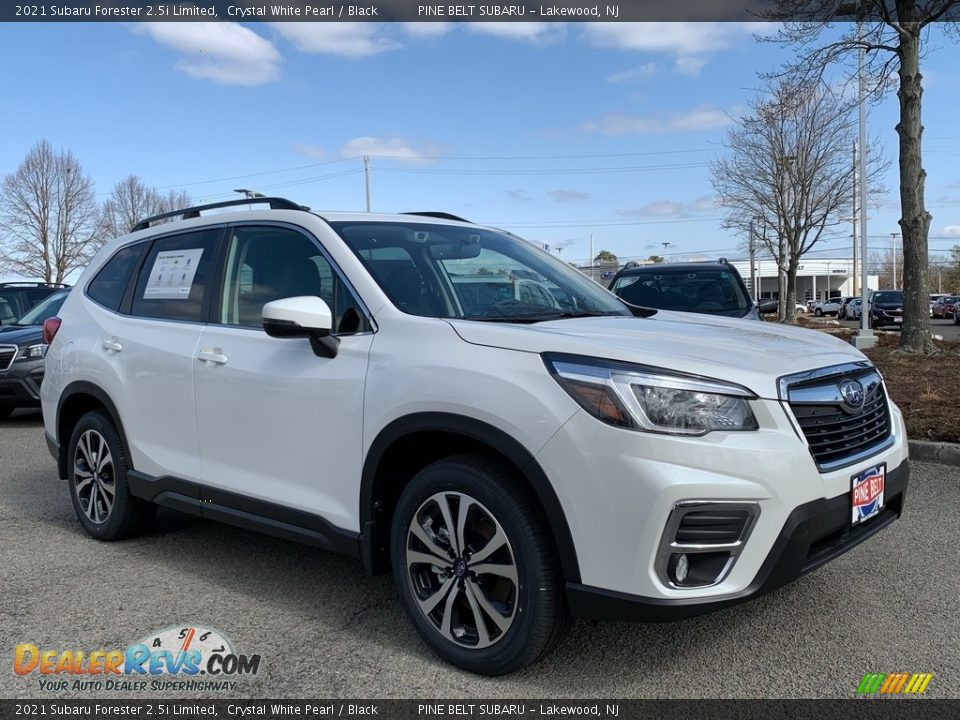 2021 Subaru Forester 2.5i Limited Crystal White Pearl / Black Photo #1