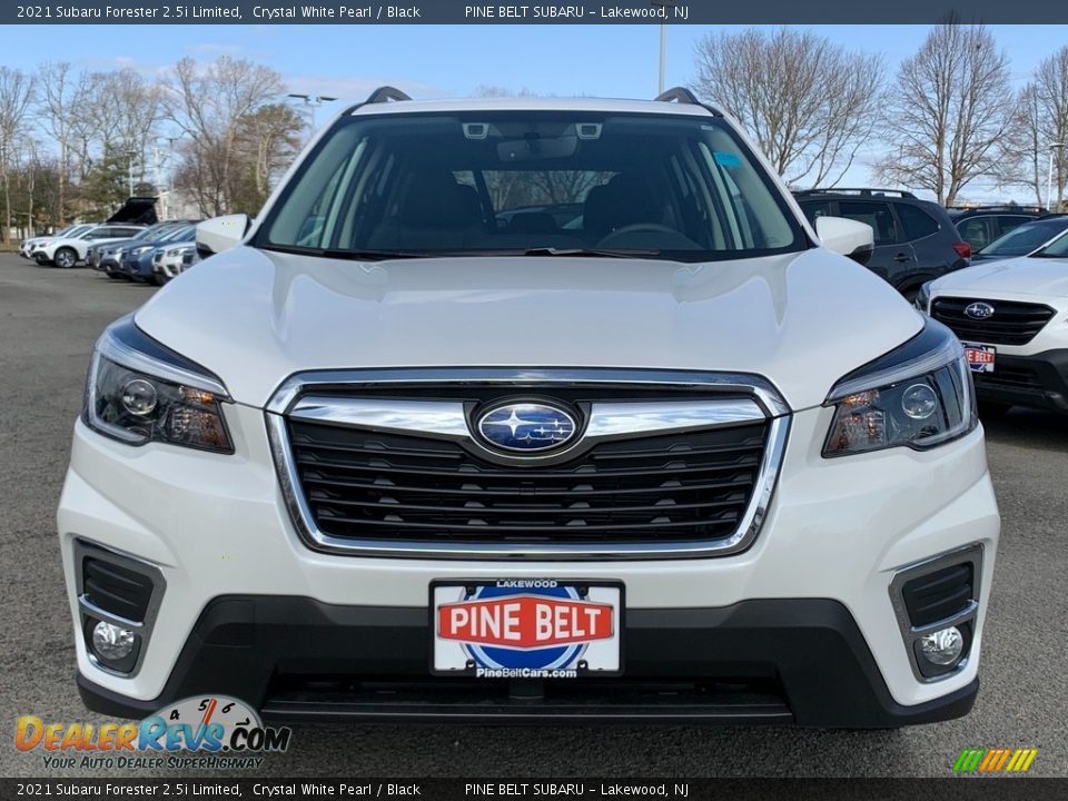 2021 Subaru Forester 2.5i Limited Crystal White Pearl / Black Photo #3