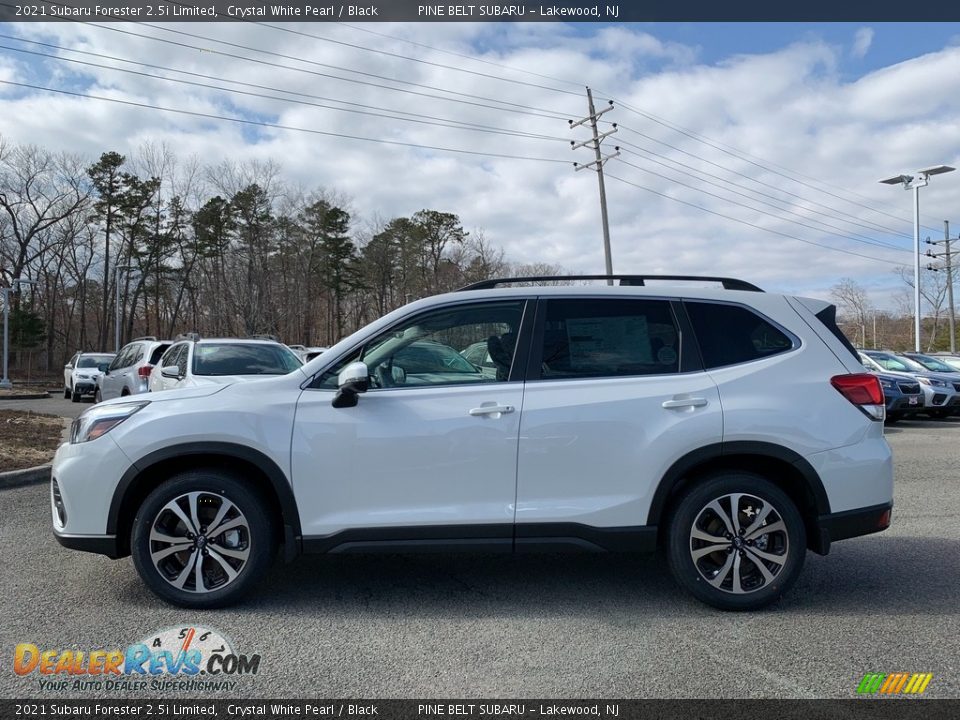 2021 Subaru Forester 2.5i Limited Crystal White Pearl / Black Photo #4
