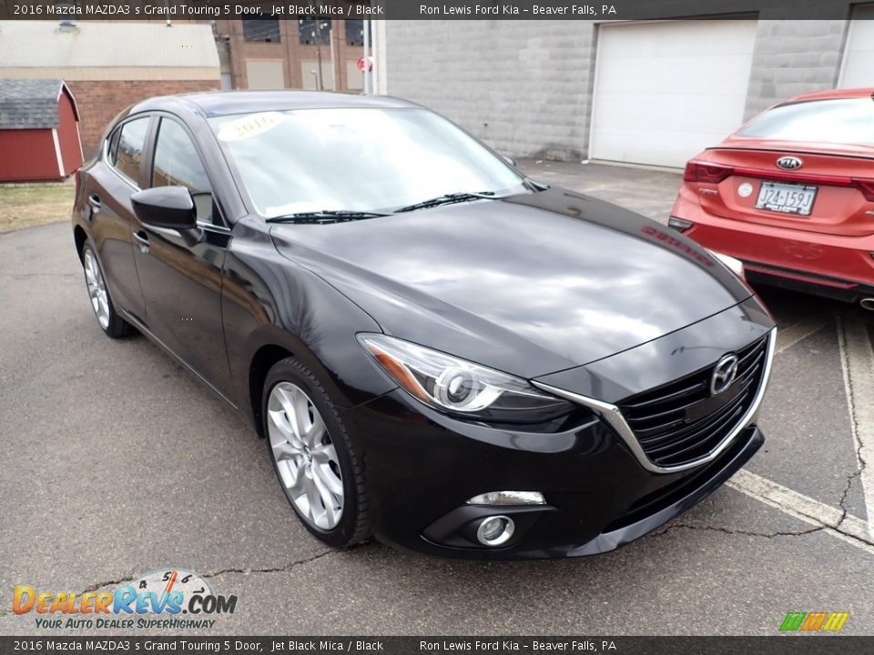 Jet Black Mica 2016 Mazda MAZDA3 s Grand Touring 5 Door Photo #3