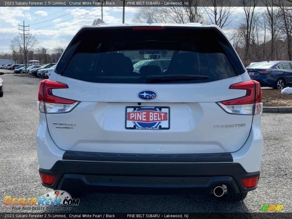 2021 Subaru Forester 2.5i Limited Crystal White Pearl / Black Photo #7