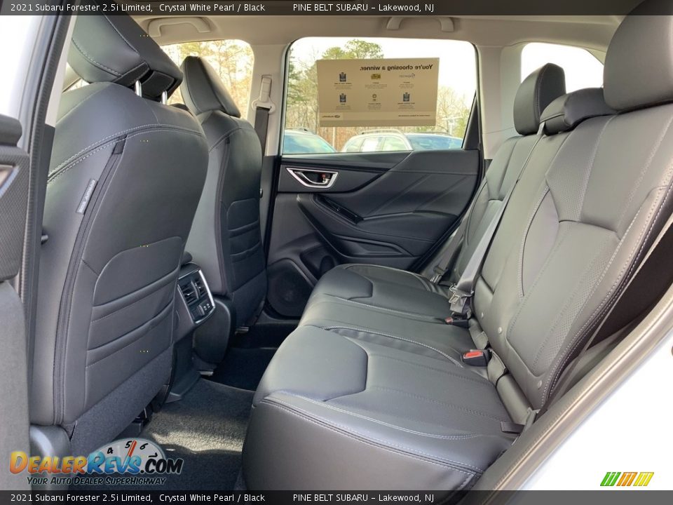 2021 Subaru Forester 2.5i Limited Crystal White Pearl / Black Photo #9