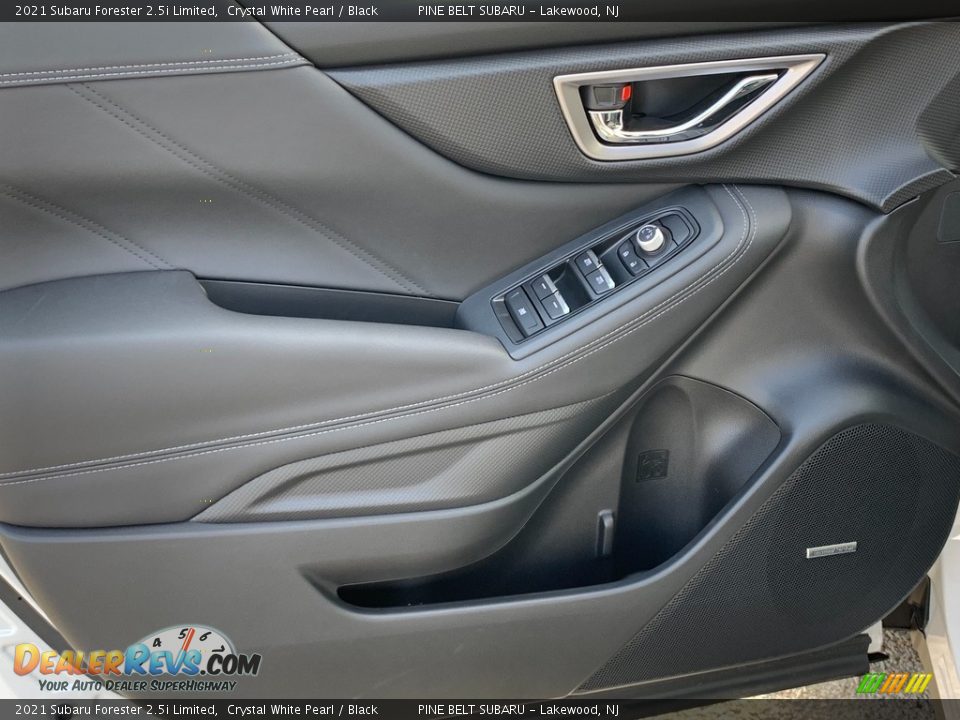 2021 Subaru Forester 2.5i Limited Crystal White Pearl / Black Photo #13