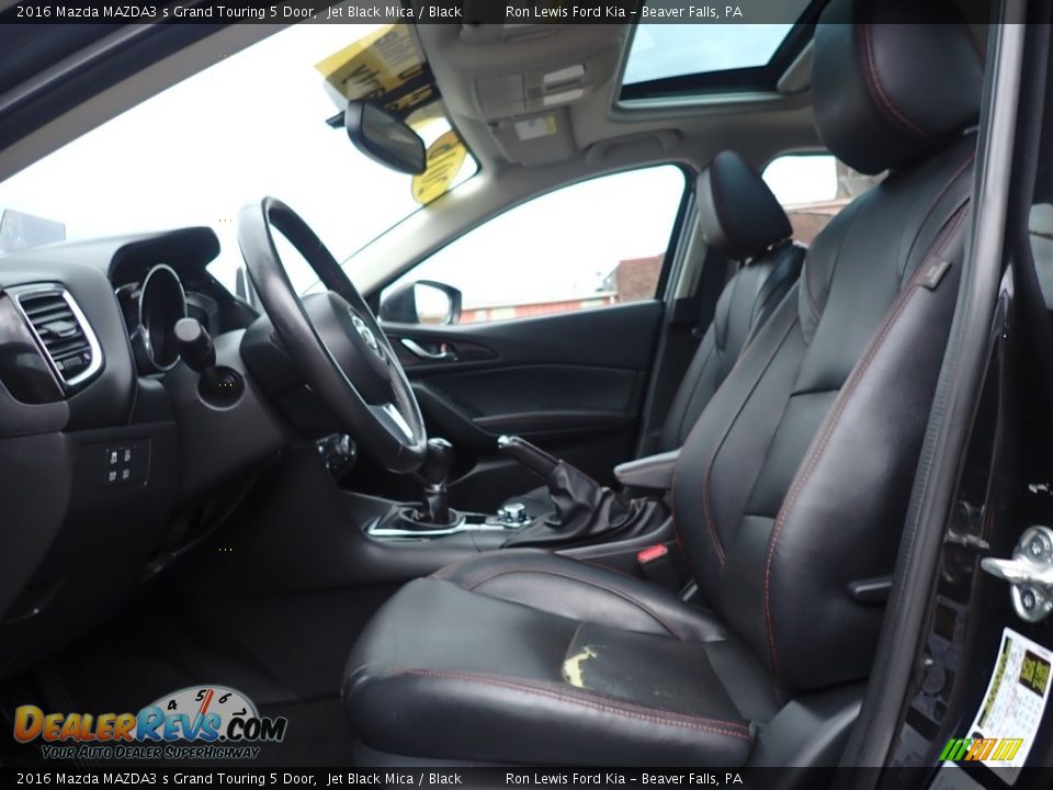 Black Interior - 2016 Mazda MAZDA3 s Grand Touring 5 Door Photo #15