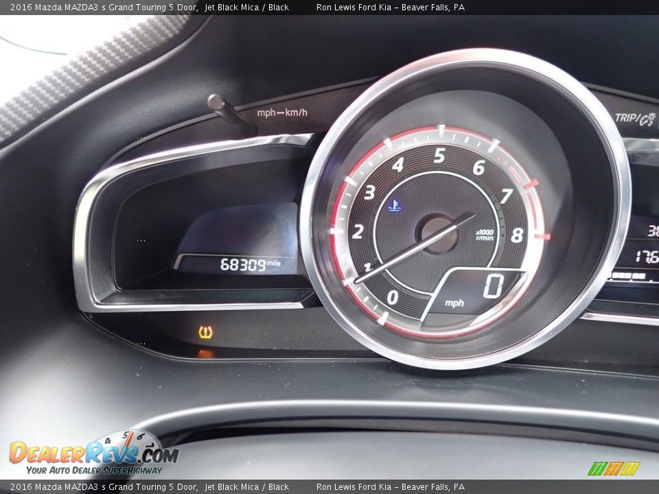 2016 Mazda MAZDA3 s Grand Touring 5 Door Gauges Photo #18