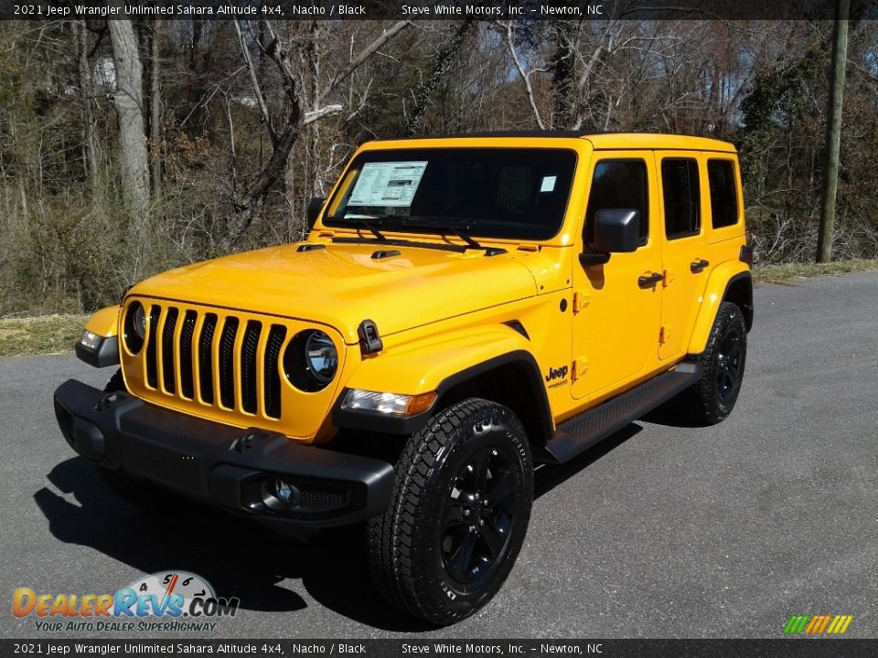 2021 Jeep Wrangler Unlimited Sahara Altitude 4x4 Nacho / Black Photo #2