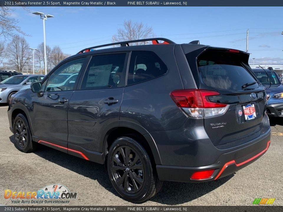 2021 Subaru Forester 2.5i Sport Magnetite Gray Metallic / Black Photo #6