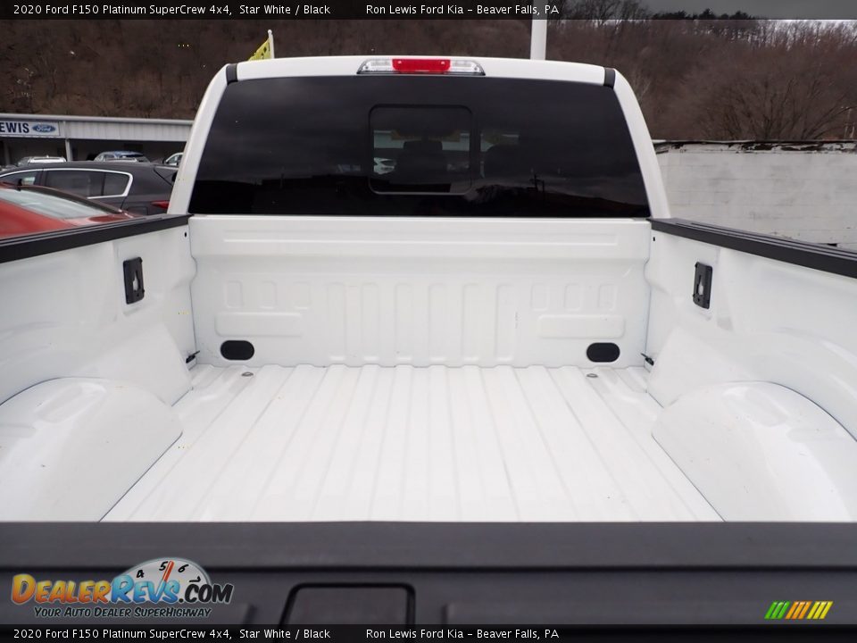 2020 Ford F150 Platinum SuperCrew 4x4 Star White / Black Photo #9