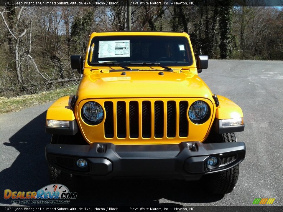 2021 Jeep Wrangler Unlimited Sahara Altitude 4x4 Nacho / Black Photo #3