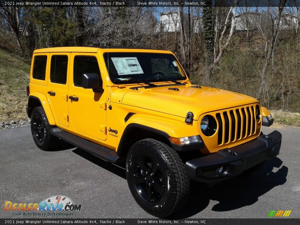 2021 Jeep Wrangler Unlimited Sahara Altitude 4x4 Nacho / Black Photo #4