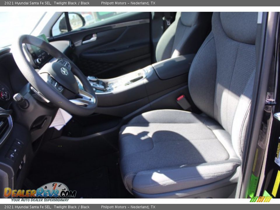 2021 Hyundai Santa Fe SEL Twilight Black / Black Photo #10