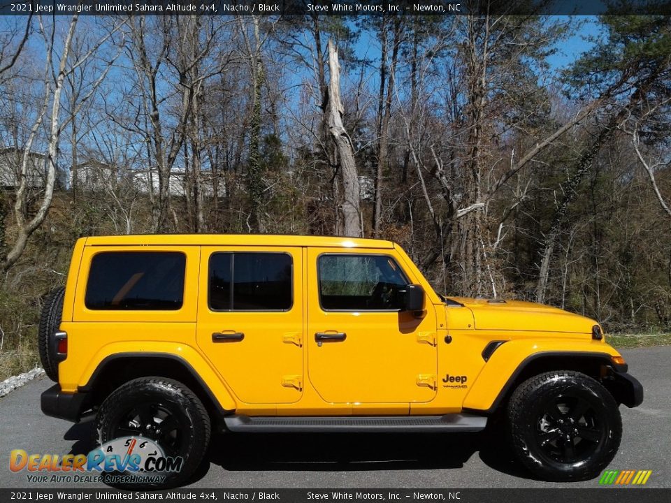 2021 Jeep Wrangler Unlimited Sahara Altitude 4x4 Nacho / Black Photo #5