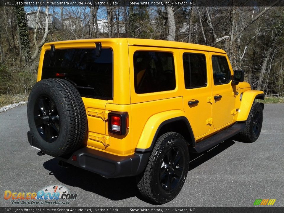 2021 Jeep Wrangler Unlimited Sahara Altitude 4x4 Nacho / Black Photo #6