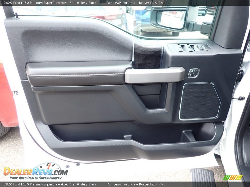 2020 Ford F150 Platinum SuperCrew 4x4 Star White / Black Photo #16