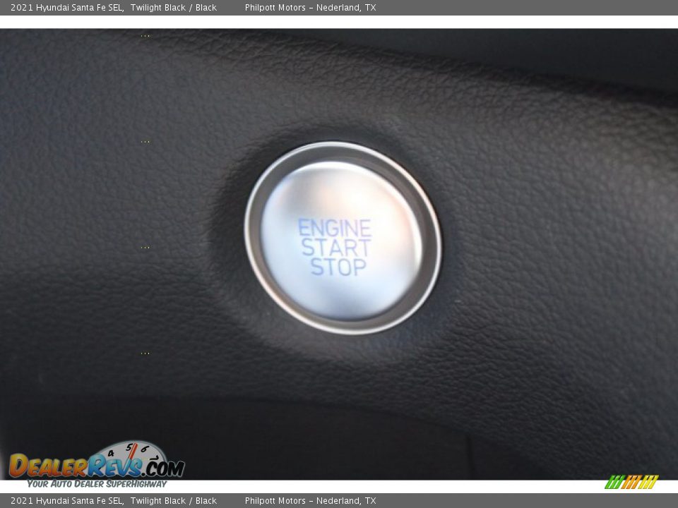 2021 Hyundai Santa Fe SEL Twilight Black / Black Photo #17