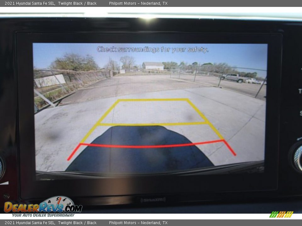 2021 Hyundai Santa Fe SEL Twilight Black / Black Photo #18