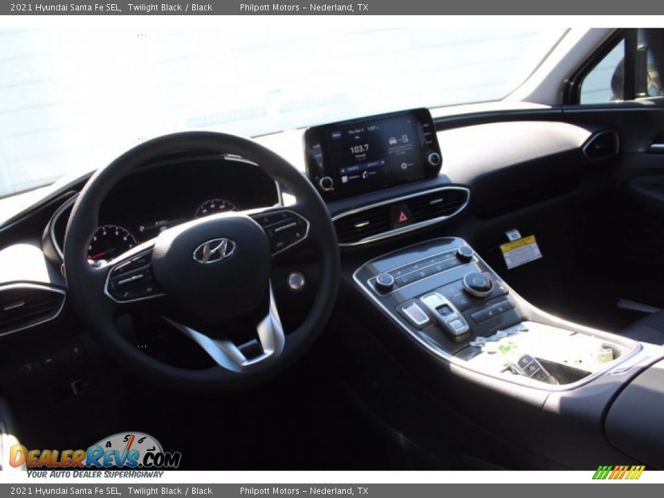 2021 Hyundai Santa Fe SEL Twilight Black / Black Photo #21