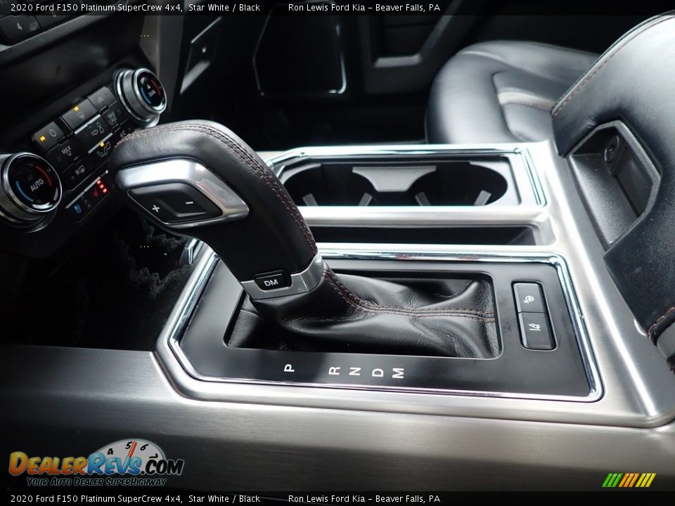 2020 Ford F150 Platinum SuperCrew 4x4 Star White / Black Photo #27