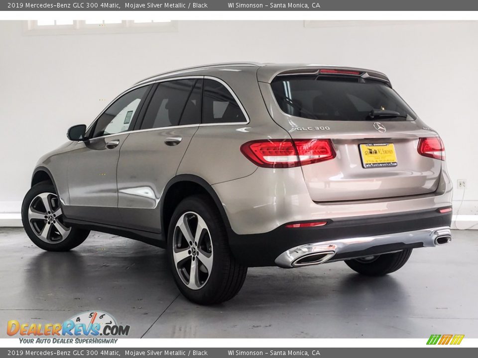 2019 Mercedes-Benz GLC 300 4Matic Mojave Silver Metallic / Black Photo #2