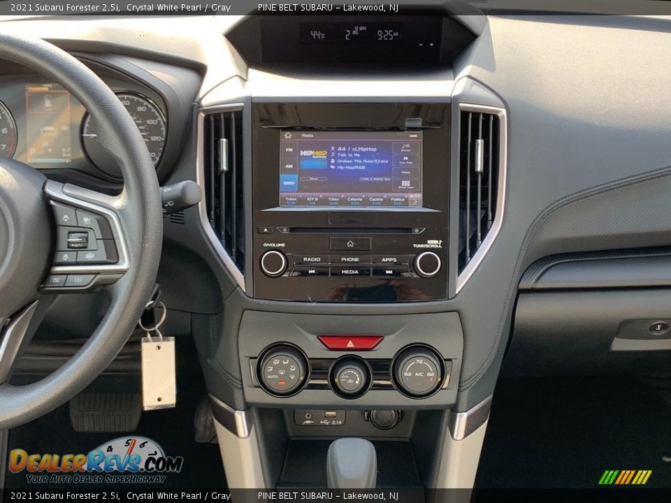 2021 Subaru Forester 2.5i Crystal White Pearl / Gray Photo #10