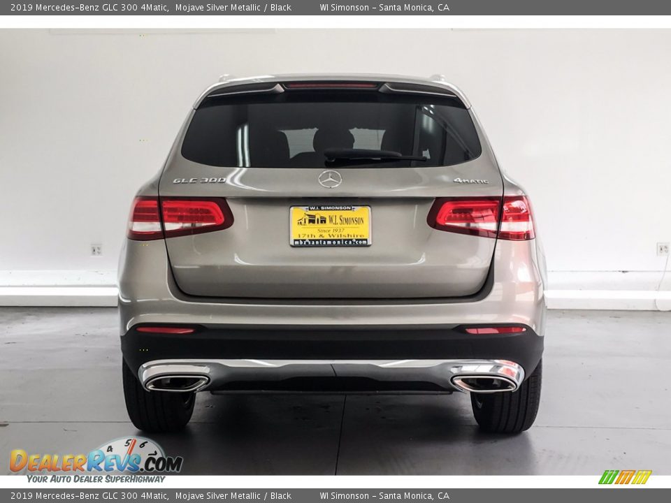 2019 Mercedes-Benz GLC 300 4Matic Mojave Silver Metallic / Black Photo #3