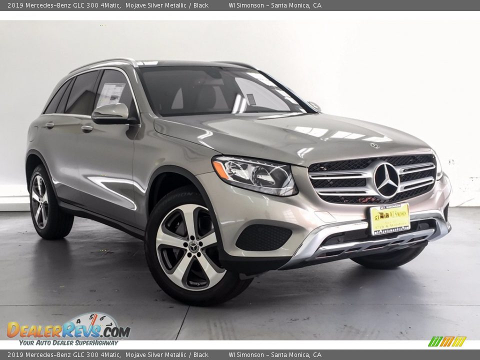 2019 Mercedes-Benz GLC 300 4Matic Mojave Silver Metallic / Black Photo #12