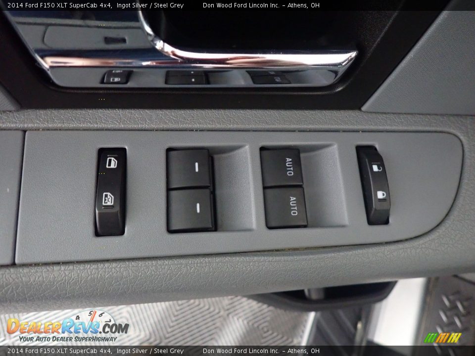 2014 Ford F150 XLT SuperCab 4x4 Ingot Silver / Steel Grey Photo #21