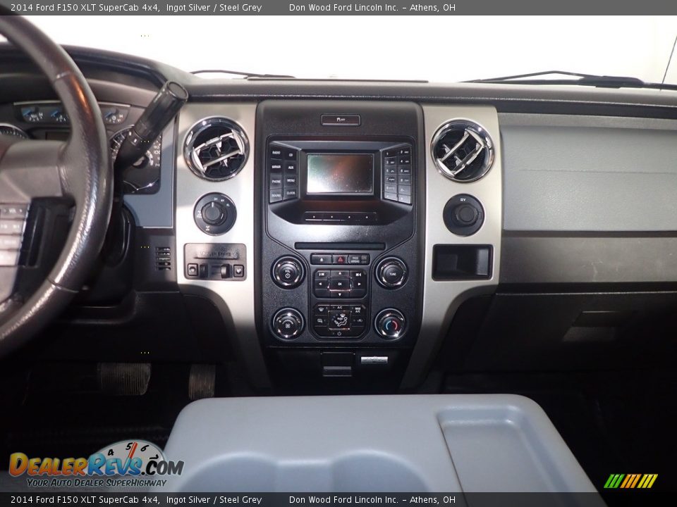 2014 Ford F150 XLT SuperCab 4x4 Ingot Silver / Steel Grey Photo #25