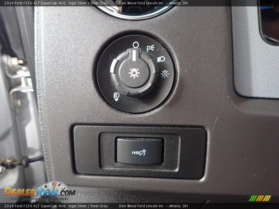 2014 Ford F150 XLT SuperCab 4x4 Ingot Silver / Steel Grey Photo #31