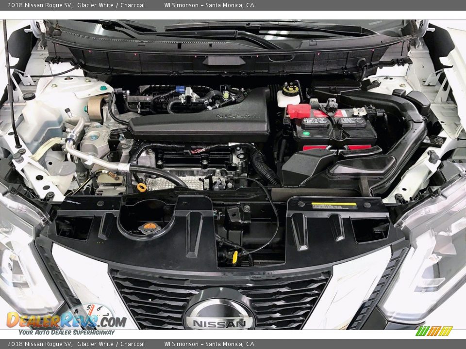 2018 Nissan Rogue SV 2.5 Liter DOHC 16-Valve CVTCS 4 Cylinder Engine Photo #9